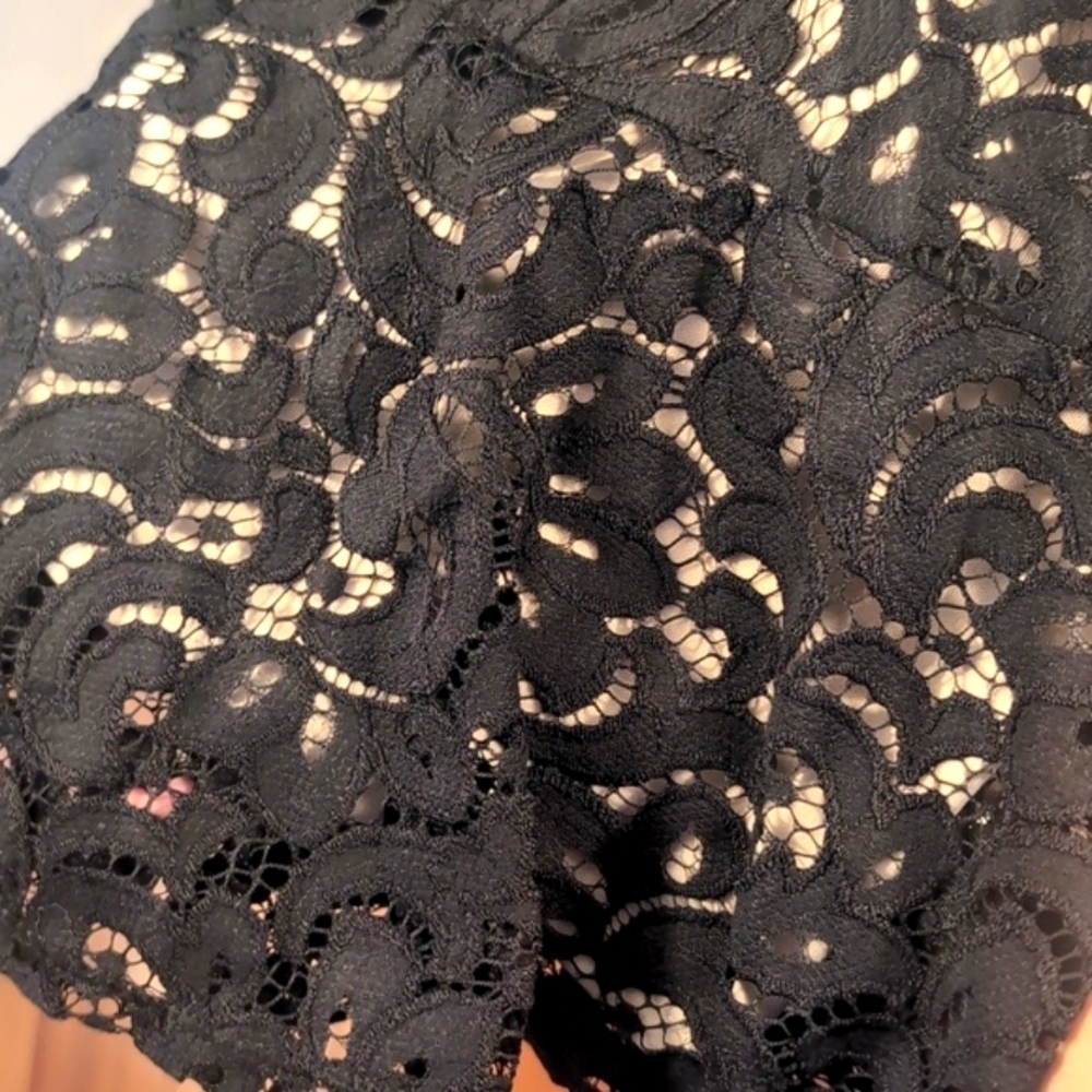 Lane Bryant Little Black Lace dress Size 20 - Picture 5 of 13